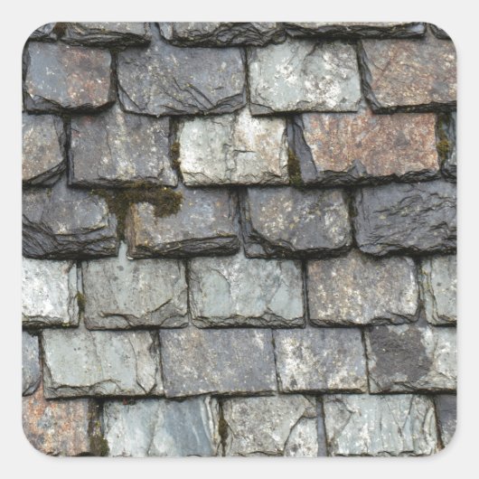 屋根カバーと石板プレート スクエアシール (正面)