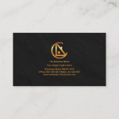 屋根スタイリッシュ看板花崗岩テクスチャ屋根 名刺 (裏面)