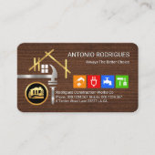 屋根トラスの手利器用ツール 名刺 (正面)