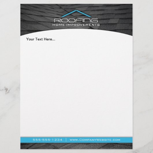 屋根プロフェッショナルビジネスフライヤー チラシ (正面)