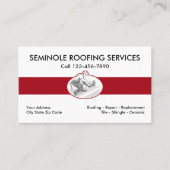 屋根モダンサービス 名刺 (正面)