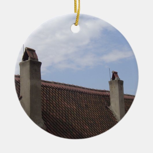 屋根ライン セラミックオーナメント (正面)