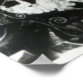 屋根付きの赤い姿杯の二望 ポスター (角)