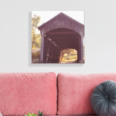 屋根付き橋 キャンバスプリント (インサイチュ (リビング))