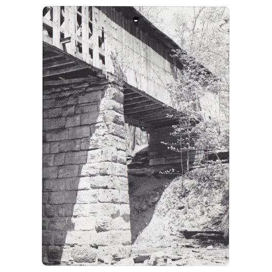 屋根付き橋 クリップボード (裏面)