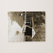 屋根付き橋 ジグソーパズル (横)