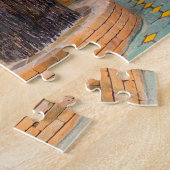 屋根付き橋 ジグソーパズル (側面)