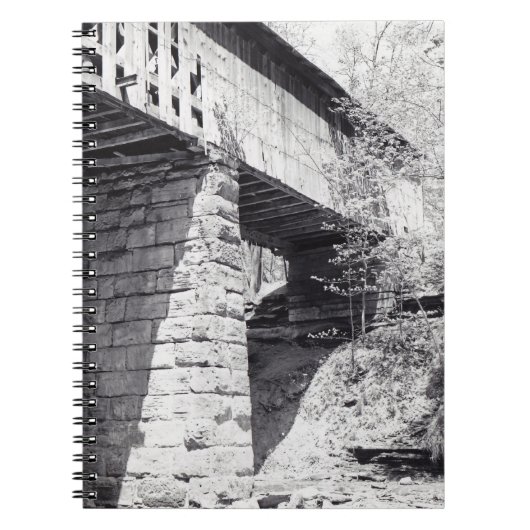 屋根付き橋 ノートブック (正面)