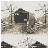 屋根付き橋 ファブリック (クローズアップ)