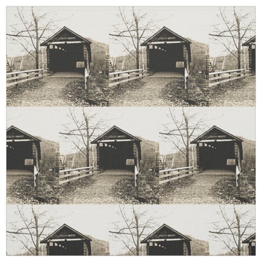 屋根付き橋 ファブリック (見本)