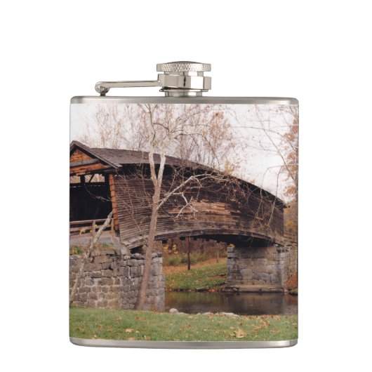 屋根付き橋 フラスク (正面)