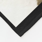 屋根付き橋 フリースブランケット (角)