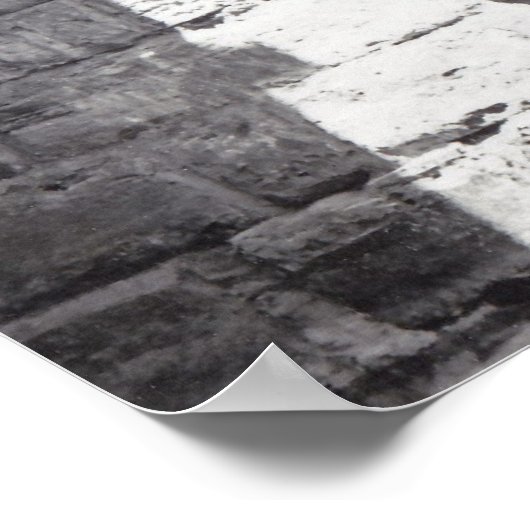 屋根付き橋 ポスター (角)