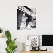 屋根付き橋 ポスター (ホームオフィス)