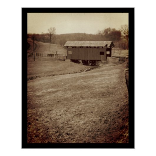 屋根付き橋 ポスター (正面)