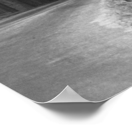 屋根付き橋 ポスター (角)