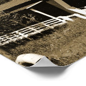 屋根付き橋 ポスター (角)