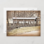 屋根付き橋 ポストカード (正面/裏面)