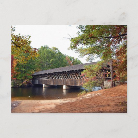 屋根付き橋 ポストカード (正面)