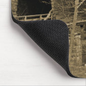 屋根付き橋 マウスパッド (コーナー)