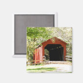 屋根付き橋 マグネット (正面/裏面)