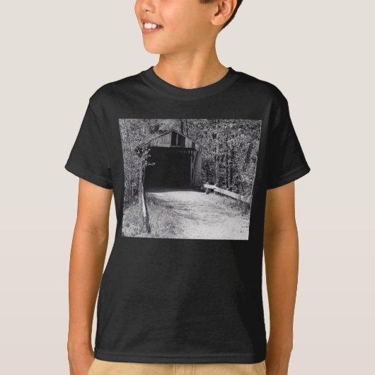 屋根付き橋 Tシャツ (正面)