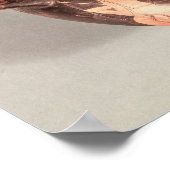 屋根付き赤姿カップ ポスター (角)