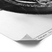 屋根付き赤姿カップ ポスター (角)