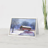 屋根付橋 シーズンカード (正面)