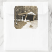 屋根付橋 スクエアシール (バッグ)