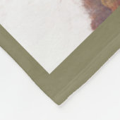 屋根付橋 フリースブランケット (角)