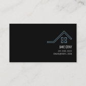 屋根会社の名刺 名刺 (裏面)