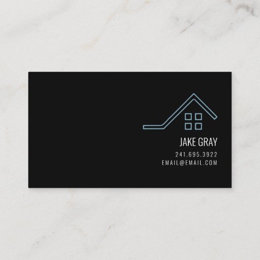 屋根会社の名刺 名刺 (裏面)