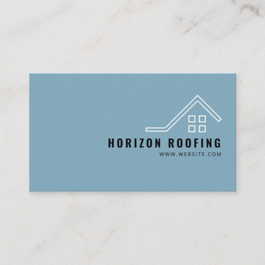 屋根会社の名刺 名刺 (正面)