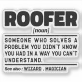 屋根名詞定義屋根請負業者クールパパ シール (正面)