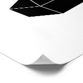 屋根型枠3Dプリント ポスター (角)