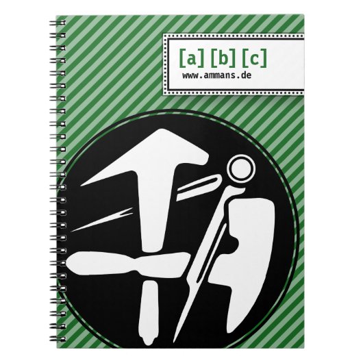 屋根屋の日記帳 ノートブック (正面)