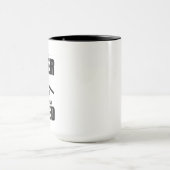 屋根屋 – 屋根葺き得デザイン マグカップ (中央)