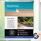 屋根工事 オーダーメイド ウィンドウサイン (ホーム)