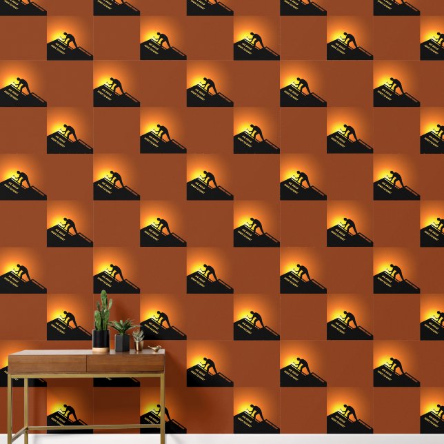 屋根工事 壁紙 (廊下)