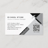 屋根建築ホーム改善ツールロゴ 名刺 (裏面)