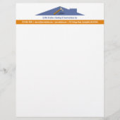 屋根建築レターヘッド レターヘッド (正面)