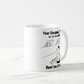 屋根断熱材事業の屋根換算 コーヒーマグカップ (正面右)