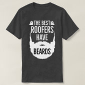 屋根最高のはひげを生やした Tシャツ (デザイン正面)