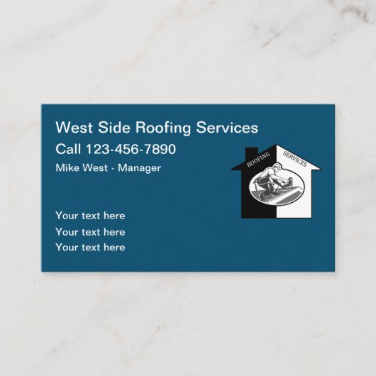 屋根最高の葺き業務用名刺 名刺 (正面)