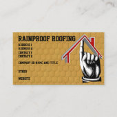 屋根板葺き名刺 名刺 (正面)