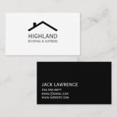 屋根樋建築名刺 名刺 (正面/裏面)