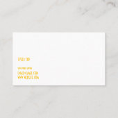 屋根樋窓建築名刺 名刺 (裏面)