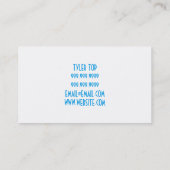 屋根樋窓建築名刺 名刺 (裏面)