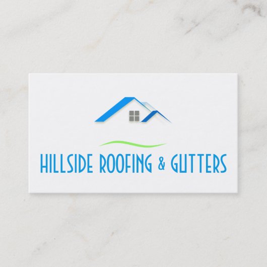 屋根樋窓建築名刺 名刺 (正面)